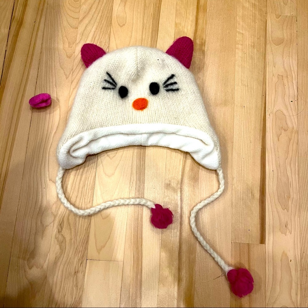 Wool Winter Cat Hat